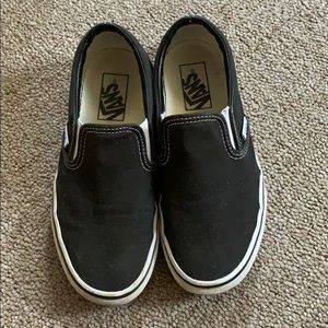 Vans (Classic Black) Slip-On Size 6.5 Women